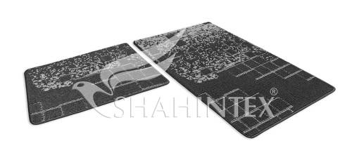 Набор ковриков SHAHINTEX VINTAGE SH V001 50*80+50*50 серый 50