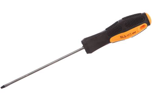 Отвёртка шлицевая SL3, 100 мм Вихрь