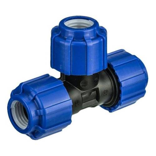 Тройник компресс.PN16 д/ПЭ   25 ПНД