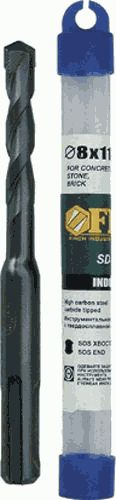 Бур по бетону 5*160мм SDS PLUS (синий корпус) (33212)