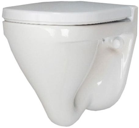 Унитаз подвесной "Attica SC ATCSLWH0104 сиденье дюропласт и системой soft close SANITA LUXE