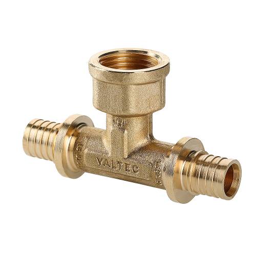 Тройник надвижной 16(2,2) х 1/2" ВН х 16(2,2) VALTEC