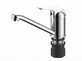 ARGO 4002/N ECHO-S Смеситель для умывальника поворотный излив