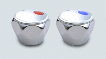 Маховик 7*7 короткий Мария под квадрат, пластик(пара) MELODIA MKP20227