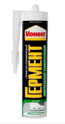 Момент ГЕРМЕНТ герметик силиконовый универс (280 мл) белый