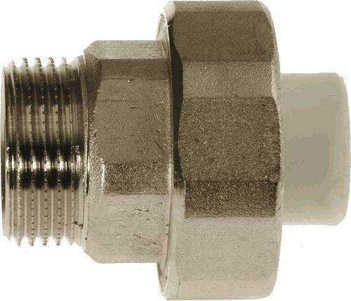 "Американка" Муфта НАРУЖ. резьба 40 ПП х 1 1/4" КРОСС