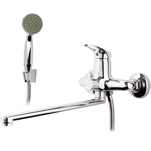 MELODIA Primo Смеситель для ванны, картридж д.35мм длинный излив 35см MDV30942