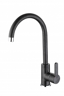 ARGO 3503/G ETA black Смеситель для кухни под мраморную мойку 