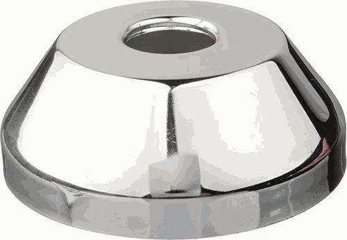 Отражатель 1/2" с резьбой LUX хром (глубокий) 20801