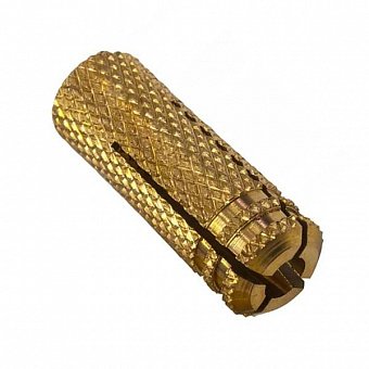 Анкер забиваемый латунный M 10 (1шт.)