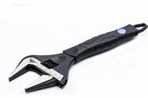 Ключ разводной 250 мм, увеличенный диапазон раскрытия 2110-250 vertextools 