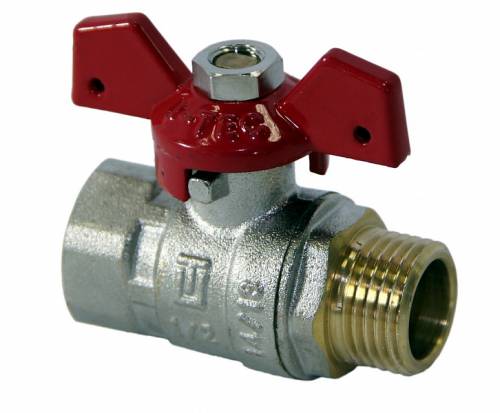 -- Кран шар. 3/4", г-ш, баб., ник, лат., Best, CK, RR, UTEC, Everlast