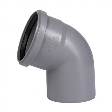 ОТВОД    110 мм , 67 град., ПВХ Ostendorf