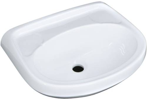 Умывальник БРАВО,без отверстия, 40 см х 50 см, зеленый, бел.