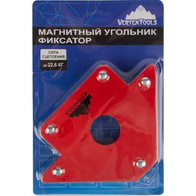 Магнитный уголок для сварки 45/90/135 градусов, 22.6 кг vertextools 45-90-135-22