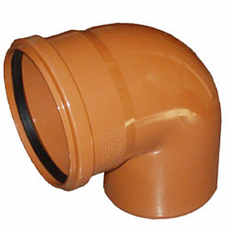 ОТВОД  наружный  160 мм , 87 град., Ostendorf ПВХ