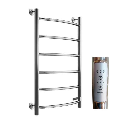 MELODIA Полотенцесушитель Classica Electro 40х60см П6 cухой ТЭН 87Вт встроенный диммер MTRCAE4060