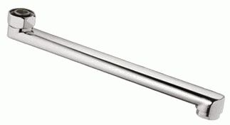 Излив плоский для ванны, L-образный, 20 см, LEDEME L20F