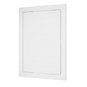 Лючок ревизионный встраиваемый, с ручкой, 218 х 268 мм с фланцем 196 х 246 мм, белый ЭРА