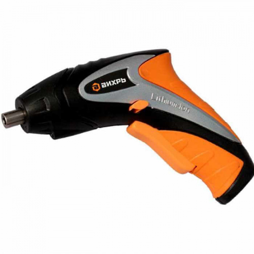 Отвёртка аккумуляторная с битами 18 штук ОА-3,6-К Вихрь (ЖЦ)