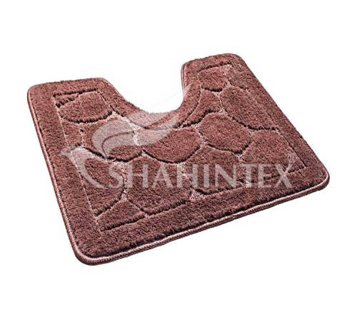 Коврик для туалета SHAHINTEX ЭКО 60*50 шоколадный 37