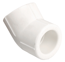 Угольник 32 мм, 45 град., ПП