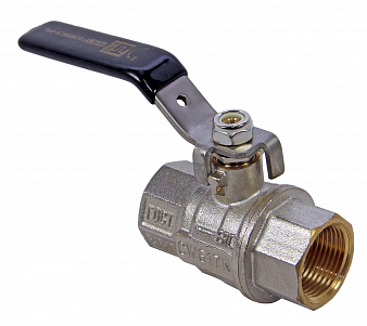 -- Кран шар. усил. 3/4" г-г  PROFESSIONAL, ник., ручка, полнопрох. U-TEC