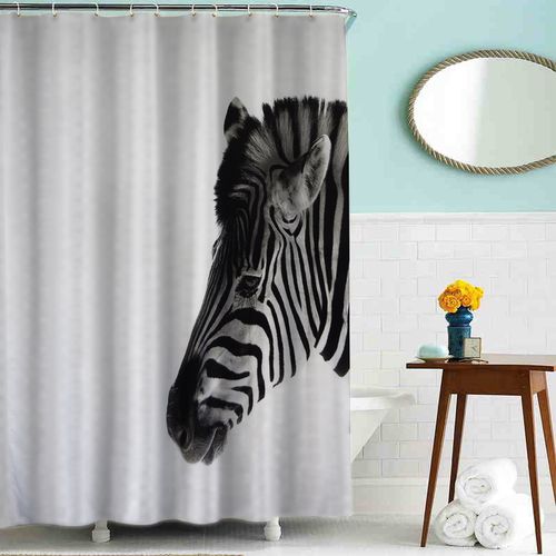 Шторка д/в тканевая MZ-46 "Зебра" 180х200см