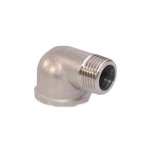 Уголок  1/2" ш х 3/4" г, латунь, никель с фаской, "U-TEC"