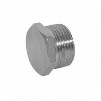 Заглушка 1 1/4" нар. резьба, ник. лат. TRm 06024 (ЖЦ)