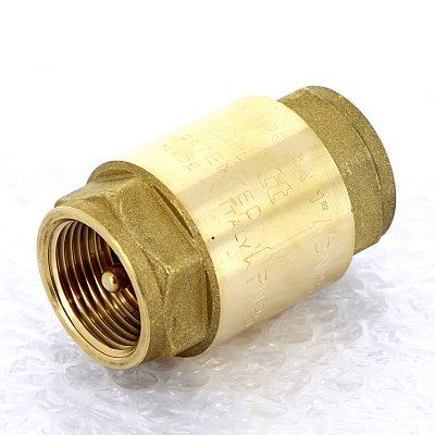 Обратный клапан 1 1/4" пружинный с металлич. затвором, EUROPA 