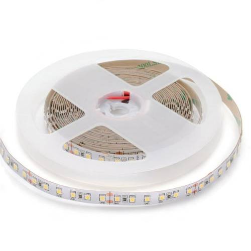 СД лента для общего освещ. SMD 2835 120 диод/20 Вт/м 24 В 10 мм IP20 5 м холодный белый