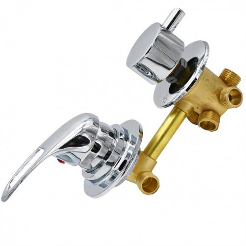 Смеситель на 5 режимов, гайка (универсальный) прижимная гайка металл.