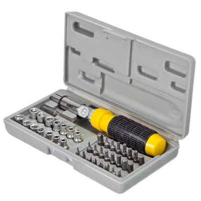 Набор головок и насадок 41пр JL2023