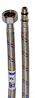 Подводка для смесителя, 0.8 м, 1/2"хМ10*1х18, "MATEU"