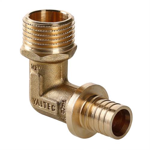 Угольник надвижной 16(2,2) х 1/2" НР  VALTEC