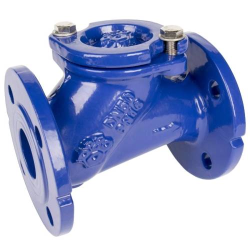 Клапан обратный шар. чуг. DN 80 PN 16 фланц. до 80гр. Рашворк 405-080-16