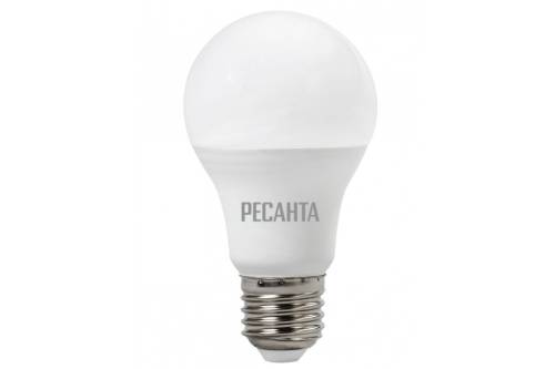 Лампа светодиодная LL-R-A60-11W-230-4K-E27 (груша, 11Вт, нейтр., Е27) Ресанта