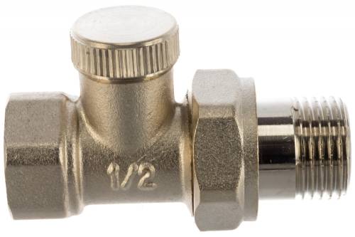 Клапан прямой 1/2" настроечный для радиатора RTO 50.007