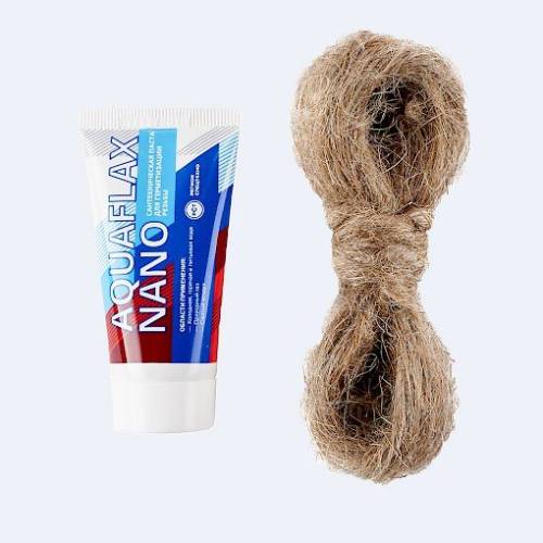 AquaflaxNano, набор паста 270г тюбик + 40г лён (2020) (ЖЦ)