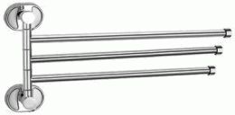 Вешалка 3-я для полотенца поворотная L1913 LEDEME