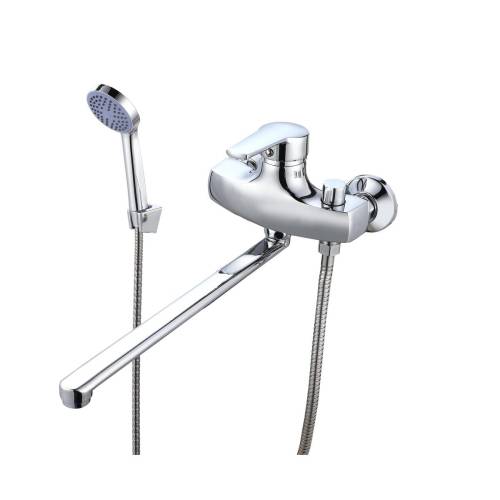 Смеситель для ванны и умыв. РМС SL50-006E-1 D40 излив 40см Хром