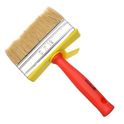 Кисть мини-макловица 30*120 пластиковая ручка нат. щетина HEADMAN 