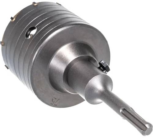 Коронка в сборе по бетону (75 мм; М22) Vertextools 222-0075