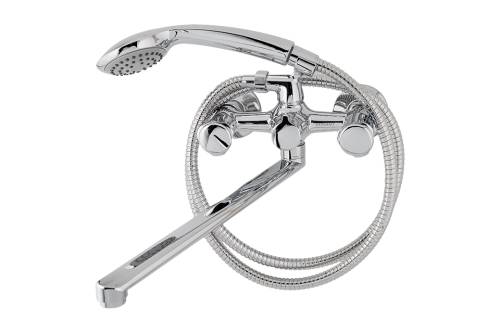 RUSANT PC-B 11-87 Смеситель для ванны, картридж D22, излив L-образный 35см