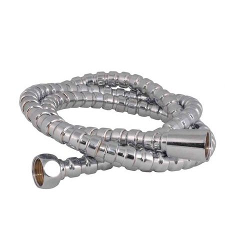 Шланг для душа, имп. - конус, 150см, латунь, замок "цепь", DEW Блистер