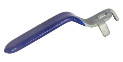 Рычаг усиленный, для крана, 1/2" - 3/4", синий прорезиненный, MP-У