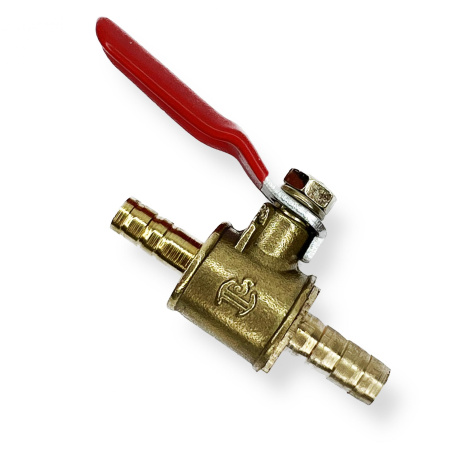 Краник шар. ARMA елочка под шланг 6х6mm, латунь