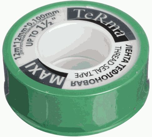 Лента ФУМ 12мм*12м*0,1мм Terma Maxi 10033