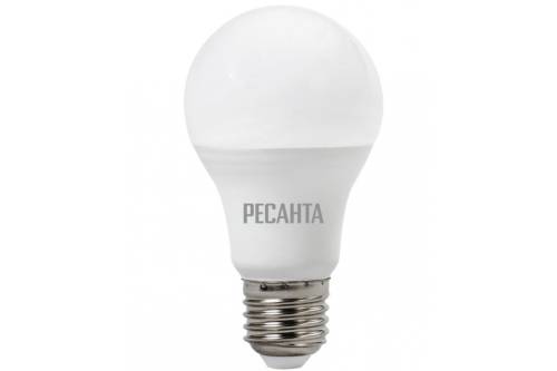 Лампа светодиодная LL-R-A60-7W-230-3K-E27 (груша, 7Вт, тепл., Е27) Ресанта